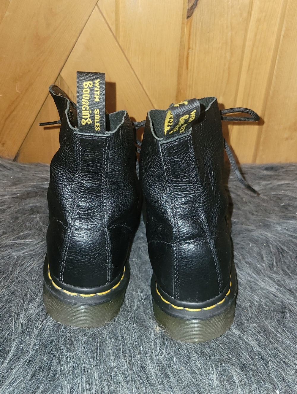 Dr. Martens 1460 Pascal Black Leather Boots Women’s 9 - Picture 9 of 15